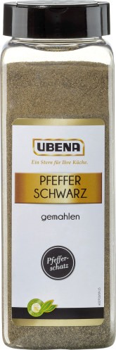 19840 Ubena Hot Pfeffer schwarz gemahlen 600 G