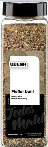 19841 Ubena Bunter Pfeffer geschroten 500 G