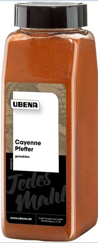 19843 Ubena Hot Cayennepfeffer gemahlen 450 G