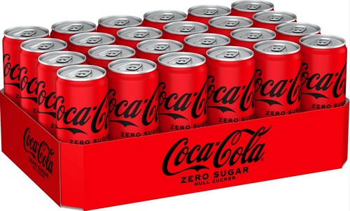 2424 Coca Cola Zero Dosen 24 X 0,33 L