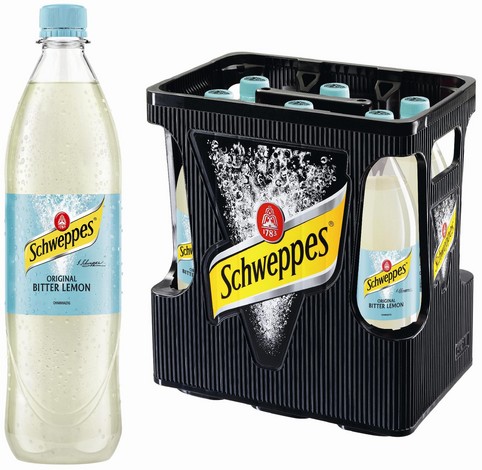 2511 Schweppes Bitter Lemon 6 X 1 L