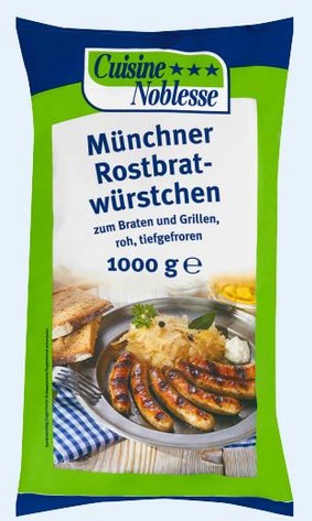 44206 Cuisine Noblesse Mini-Rostbratwrstl TK 200 X 25 G