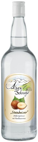 6122 Alpenschnaps Haselnuss 1 L