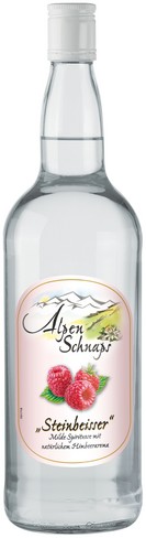 6123 Alpenschnaps Himbeere 1 L