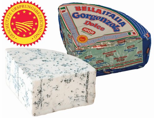 61825 Casa di Pietro Gorgonzola Dolce 50 % Fett i.Tr. ca. 1,5 KG (g.U.)