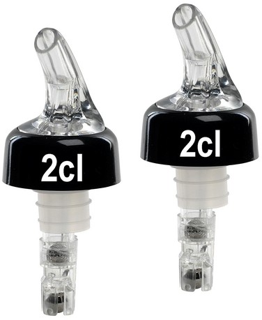 72618 Flaschenportionierer compact 2 cl transparent 2 ST