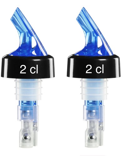 72619 Flaschenportionierer compact 2 cl neon blau 2 ST